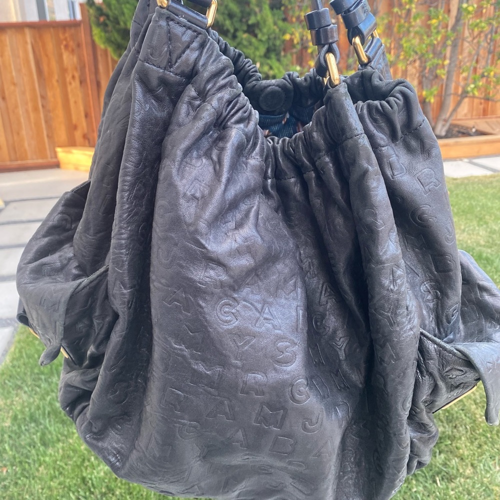 Marc by Marc Jacobs leather embossed tote